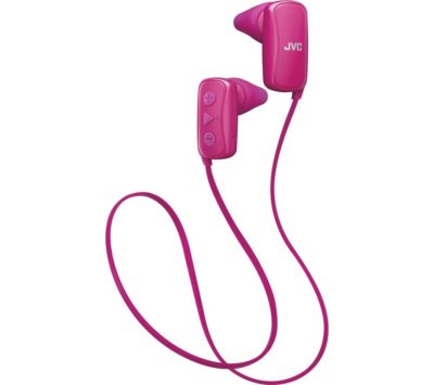 JVC HA-F250BT-PE Wireless Bluetooth Headphones - Pink JVC HA-F250BT-PE Wireless Bluetooth Headphones - Pink
